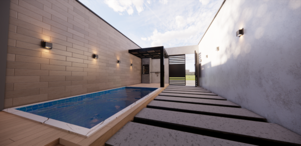 Sobrado com piscina - Terreno 5 x 20 m - Image 8