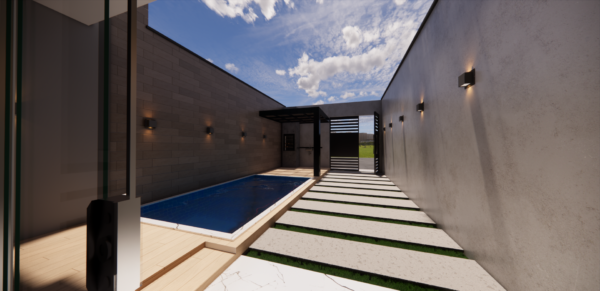 Sobrado com piscina - Terreno 5 x 20 m - Image 13